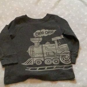 Boys gray long sleeve top #033